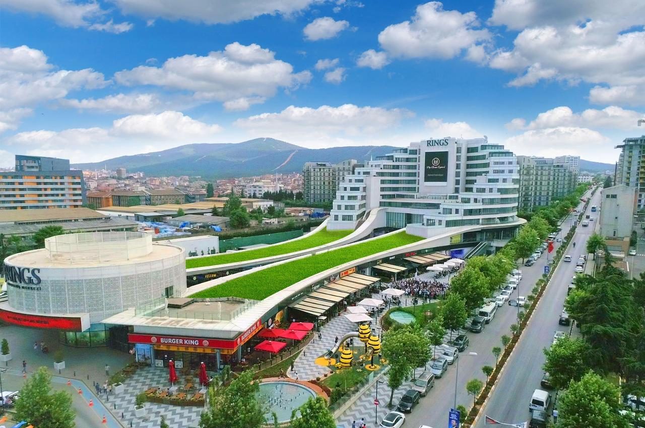 Rings AVM'nin havadan görünümü, Sancaktepe